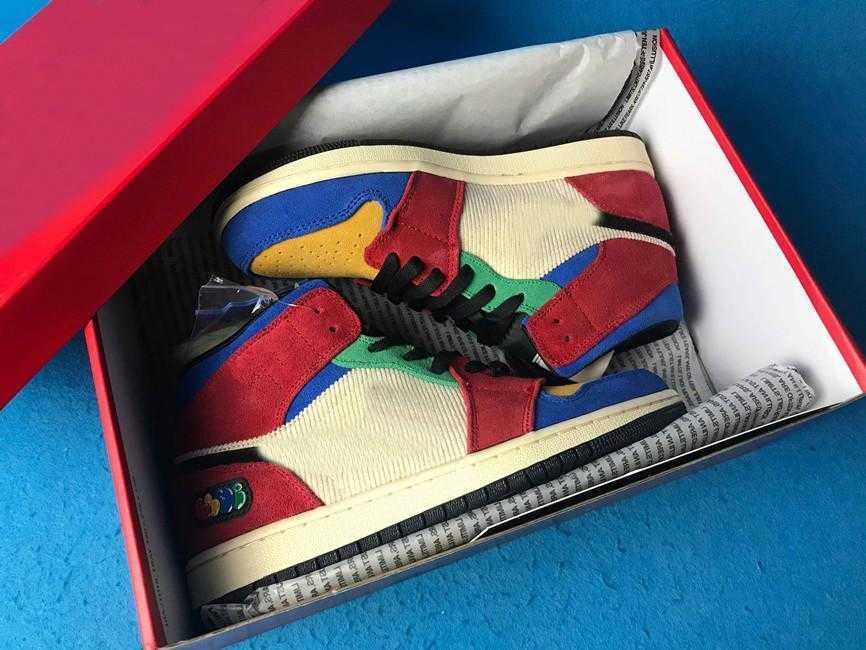 Jumpman 1 Mid SE Fearless Shoes Blue the Great MUSLIN RED ROYAL TAXI B golf mens designer trainers Schoenen, #1
Jumpman 1 Mid SE Fearless Shoes Blue the Great MUSLIN RED ROYAL TAXI B golf mens designer trainers Schoenen, #1