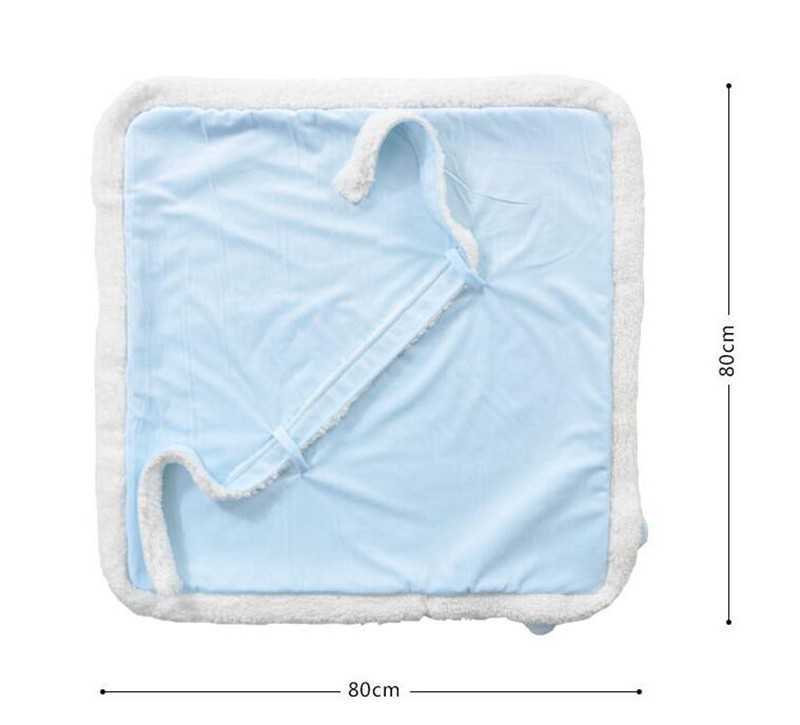 Winter Baby Boys Girls Blanket Wrap Double Layer Fleece Baby Swaddle wraps Sleeping Bag For Newborns Baby Bedding Blanket blankets kids