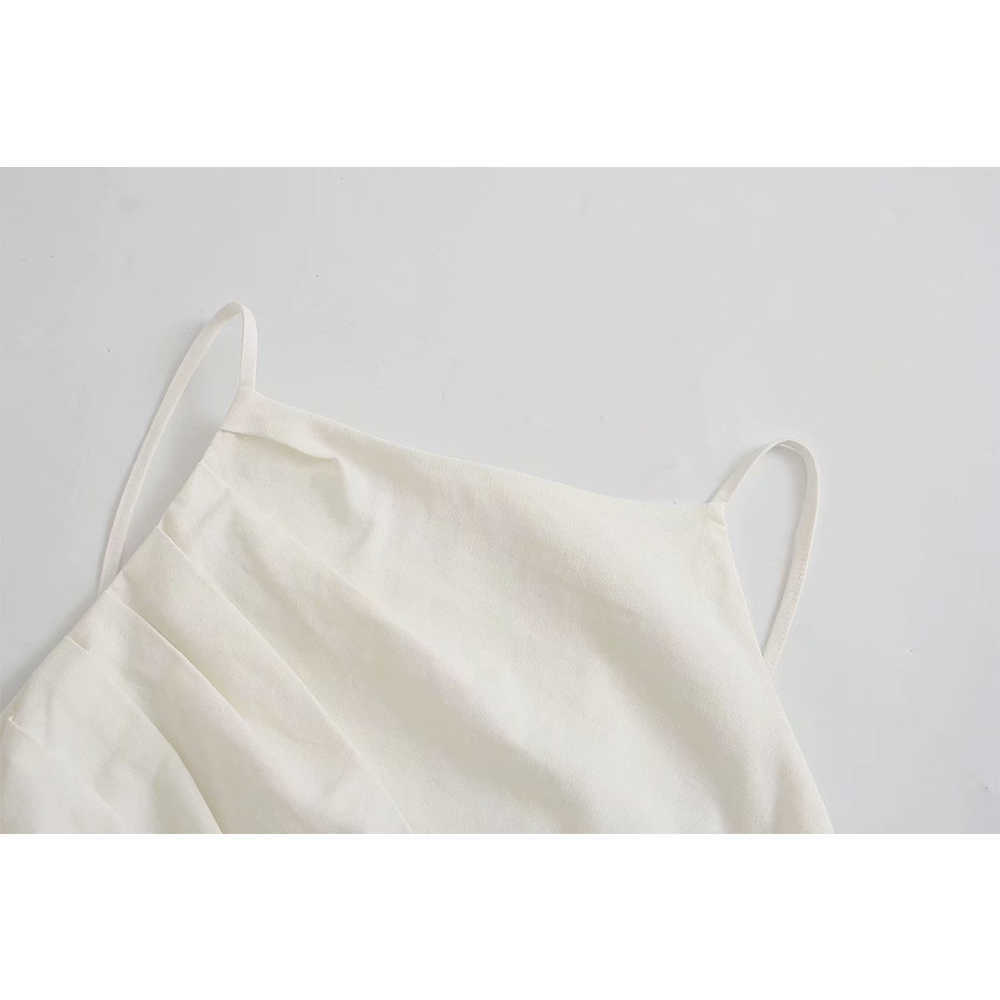 Crop Top Women Casual Fashion Chic Lady Halter Top Women Summer za Top Tank Tops 210709