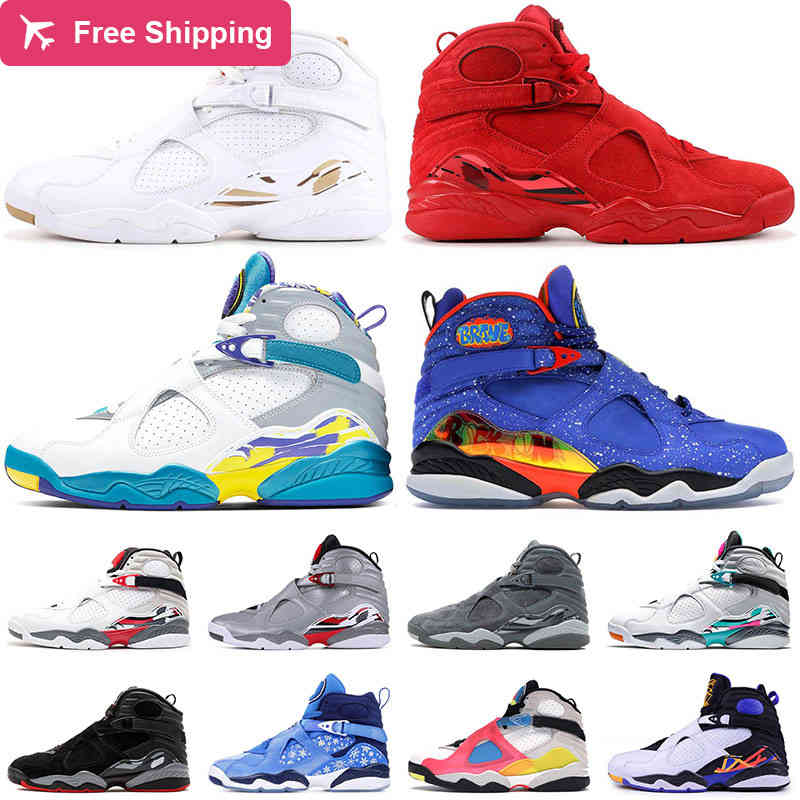Athletic Wholesale 2021 Top Quality Valentines Day Basketball Shoes 8 8s White Aqua Jumpman Mens Womens Bred Snowflake Retro Outdoor Trainers, #16 cool grey 40-47
Athletic Wholesale 2021 Top Quality Valentines Day Basketball Shoes 8 8s White Aqua Jumpman Mens Womens Bred Snowflake Retro Outdoor Trainers, #16 cool grey 40-47