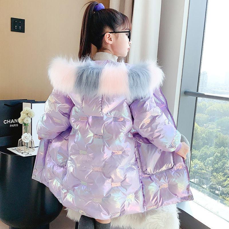 Down Coat 2022 Fashion Girls Winter Fur Hooded Parkas Children Thickening Warm Bright Jacket For Outwear TZ659, Blue;gray
Down Coat 2022 Fashion Girls Winter Fur Hooded Parkas Children Thickening Warm Bright Jacket For Outwear TZ659, Blue;gray