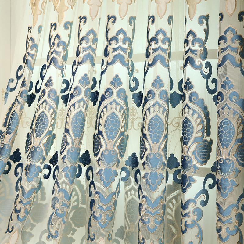 Curtain & Drapes European Style Light Luxury Elegant Exquisite Embroidered Velvet High Shading Curtains For Living Room Bedroom
Curtain & Drapes European Style Light Luxury Elegant Exquisite Embroidered Velvet High Shading Curtains For Living Room Bedroom