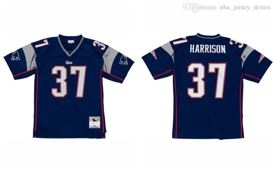Stitched football Jersey 31 Rodney Harrison 2003 Mitchell & Ness retro Rugby jerseys, Black;red
Stitched football Jersey 31 Rodney Harrison 2003 Mitchell & Ness retro Rugby jerseys, Black;red