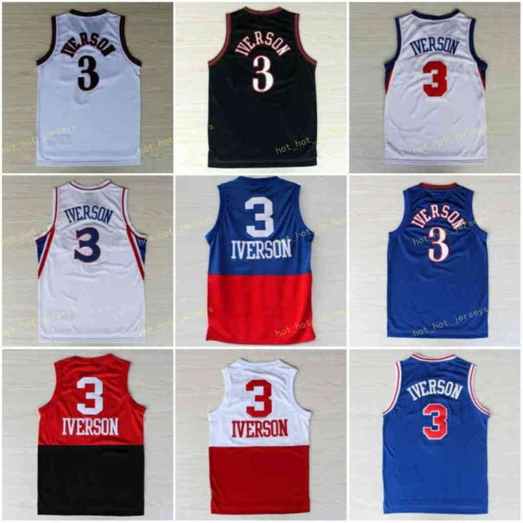 Vintage 3 Allen 3Iverson 76 Jersey Georgetown Hoyas Vintage Jerseys Uniforms Gray Black Blue White Red Stitched, Black;red
Vintage 3 Allen 3Iverson 76 Jersey Georgetown Hoyas Vintage Jerseys Uniforms Gray Black Blue White Red Stitched, Black;red