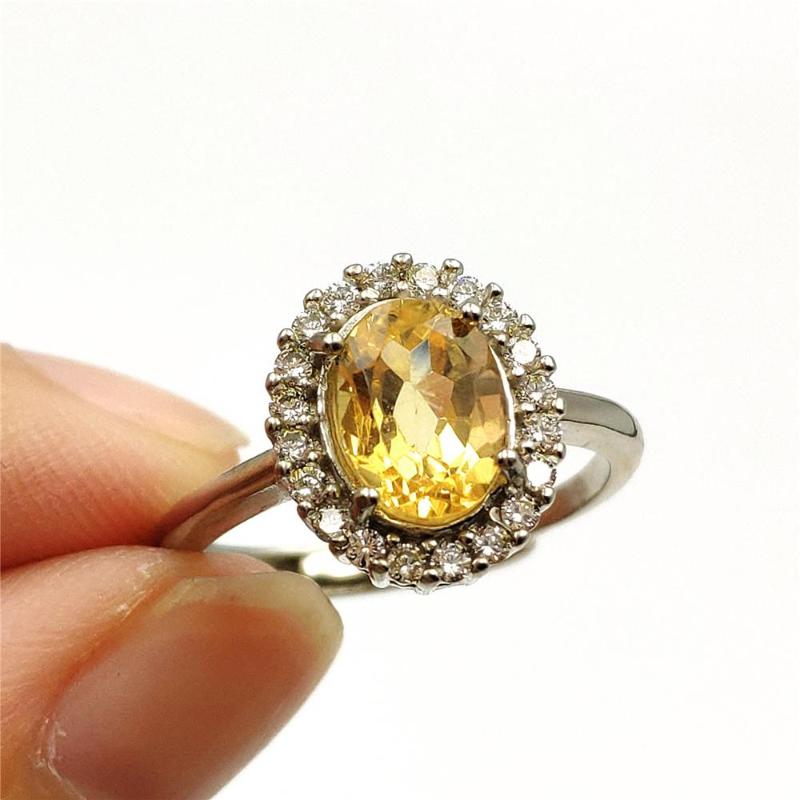 Cluster Rings Genuine Natural Yellow Citrine Gemstone 925 Silver Adjustable Ring Woman Man 10x8mm Cut Faceted Bead Wealthy Stone
Cluster Rings Genuine Natural Yellow Citrine Gemstone 925 Silver Adjustable Ring Woman Man 10x8mm Cut Faceted Bead Wealthy Stone