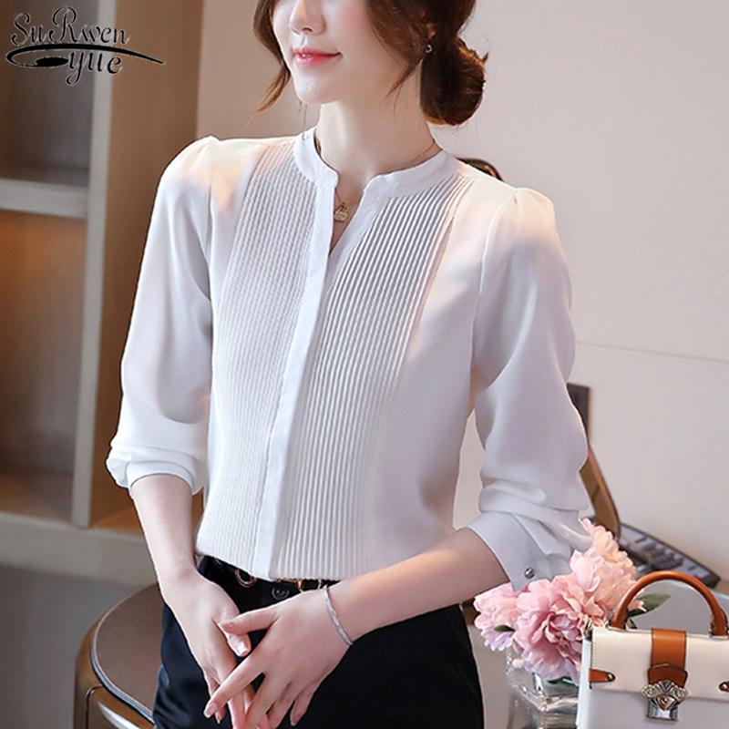 Office Lady White Cardigan Women Shirts Autumn Long Sleeve Chiffon Blouse V Neck Solid Female Tops Clothing 10856 Women's Blouses
Office Lady White Cardigan Women Shirts Autumn Long Sleeve Chiffon Blouse V Neck Solid Female Tops Clothing 10856 Women's Blouses