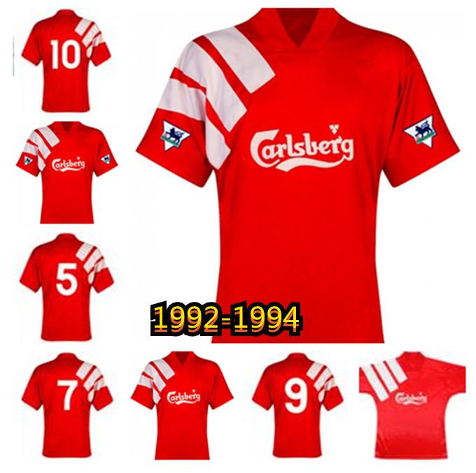Soccer Jersey 1992 1993 Barnes Rushmore Redknapp mark Wright Fowler Stewart retro 92 93 Nicole McManaman classic football shirt