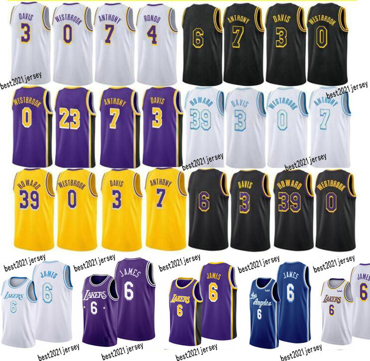 Carmelo Anthony #7 Davis #3 Russell Westbrook #0 Rondo #4 James #6 Howard #39 2021-22 city Basketball Jersey Men Yellow Purple White Shirt S- 8 24 32 33 34, Select the no.
Carmelo Anthony #7 Davis #3 Russell Westbrook #0 Rondo #4 James #6 Howard #39 2021-22 city Basketball Jersey Men Yellow Purple White Shirt S- 8 24 32 33 34, Select the no.
