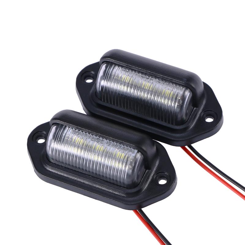Emergency Lights 2PCS Car LED License Plate Tag Light 12V Side Marker Or Convenience Courtesy Door Step Lamp (Black)
Emergency Lights 2PCS Car LED License Plate Tag Light 12V Side Marker Or Convenience Courtesy Door Step Lamp (Black)