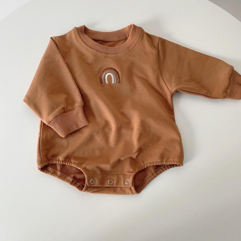 Rompers Autumn Born Baby Boys Girls Clothes Embroidery Rainbow Bodysuit Cotton Long Sleeve Jumpsuit Cute Lovely Clothing, As photo a
Rompers Autumn Born Baby Boys Girls Clothes Embroidery Rainbow Bodysuit Cotton Long Sleeve Jumpsuit Cute Lovely Clothing, As photo a