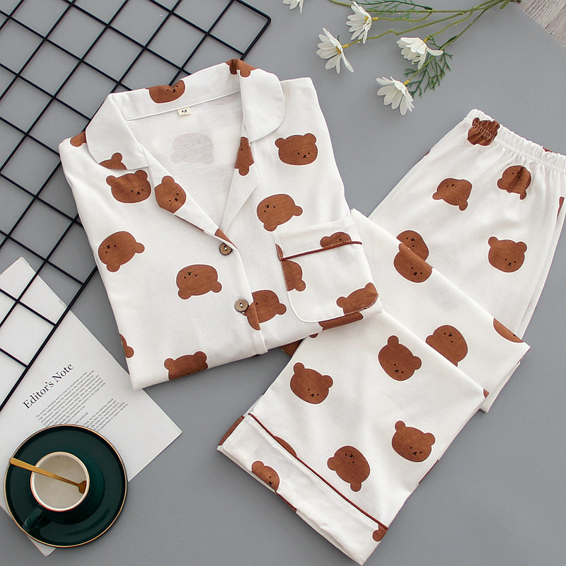 Fashion New Spring and Autumn Couple Cotton Long-sleeved Trousers Pajamas Suit Female Four Seasons Home Service Suit Men, Black;red
Fashion New Spring and Autumn Couple Cotton Long-sleeved Trousers Pajamas Suit Female Four Seasons Home Service Suit Men, Black;red
