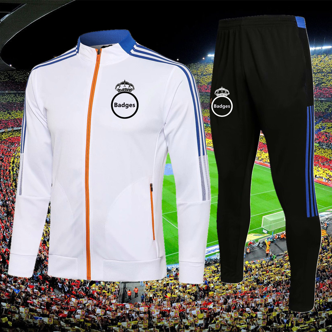 2021 2022 Real Madrid soccer Training suit Jacket 21/22 camiseta de futbol HAZARD BENZEMA MODRIC Jogging football Tracksuit, Black
2021 2022 Real Madrid soccer Training suit Jacket 21/22 camiseta de futbol HAZARD BENZEMA MODRIC Jogging football Tracksuit, Black