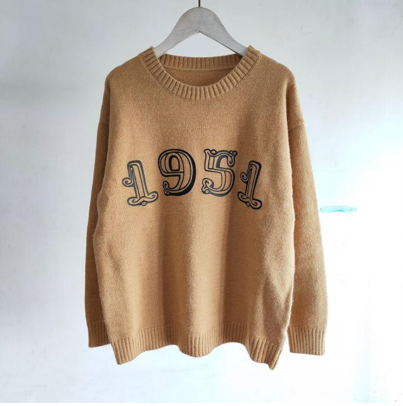Spring Fall Sweater Women Knits & Tees Fashion 1951 figures O-Neck Pullover Knitting Long Sleeve Casual Female Jumper, W1
Spring Fall Sweater Women Knits & Tees Fashion 1951 figures O-Neck Pullover Knitting Long Sleeve Casual Female Jumper, W1