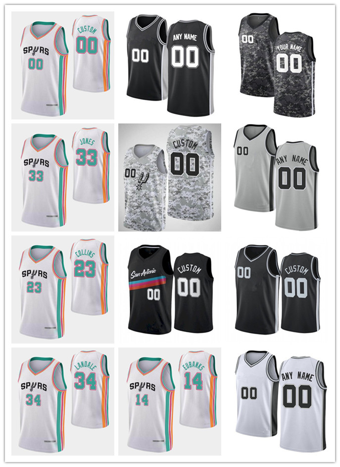 75th Custom Men Women Youth San AntonioSpurs23 Zach Collins 14 Drew Eubanks 33 Tre Jones 34 Jock Landale Basketball Jerseys, Color
75th Custom Men Women Youth San AntonioSpurs23 Zach Collins 14 Drew Eubanks 33 Tre Jones 34 Jock Landale Basketball Jerseys, Color