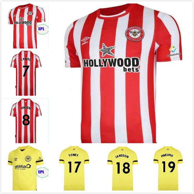 FC Brentford 21 soccer jerseys home away yellow Fosu MBEUMO TONEY Dasilva Forss CANOS camisetas 2021 2022 maillot de foot adult men kit foot, Black
FC Brentford 21 soccer jerseys home away yellow Fosu MBEUMO TONEY Dasilva Forss CANOS camisetas 2021 2022 maillot de foot adult men kit foot, Black