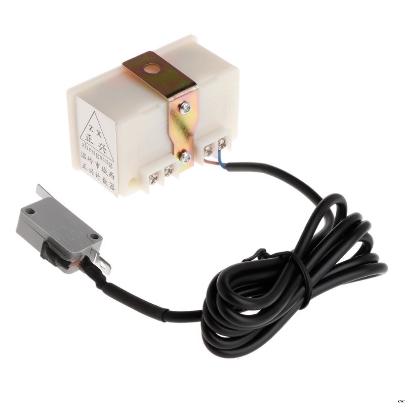 Digital 5 Digit Lcd Electronic Punch Teller With Microschanger Reset & Pause button