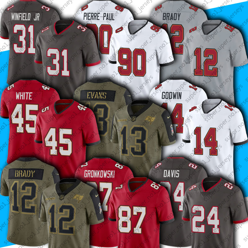 12 Tom Brady 13 Mike Evans Rob Gronkowski Football Jersey Devin White Richard Sherman Ndamukong Suh Vita Vea Jerseys Lavonte David Shaq Barrett Pierre-Paul Whitehead, Youth custom jersey (hd)
12 Tom Brady 13 Mike Evans Rob Gronkowski Football Jersey Devin White Richard Sherman Ndamukong Suh Vita Vea Jerseys Lavonte David Shaq Barrett Pierre-Paul Whitehead, Youth custom jersey (hd)