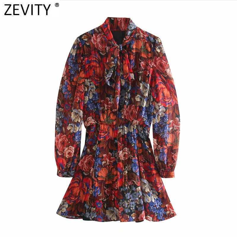 Zevity Women Vintage Bow Tied Collar Totem Flower Printing Casual Slim Kimono Dress Female Chic Side Zipper Vestido DS5039 210603, As pic ds5039o
Zevity Women Vintage Bow Tied Collar Totem Flower Printing Casual Slim Kimono Dress Female Chic Side Zipper Vestido DS5039 210603, As pic ds5039o