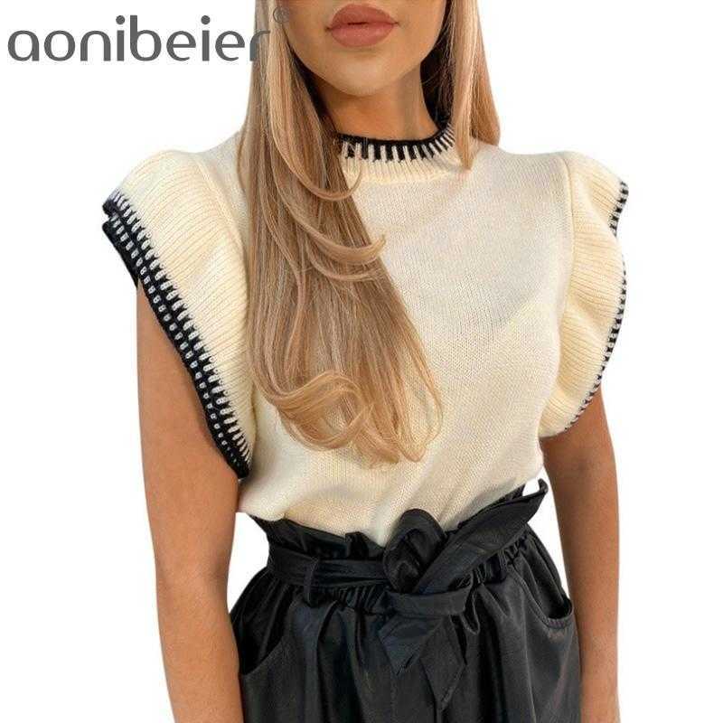 Women's Knitted Double-ply Short Sleeve O-neck Patchwork T-shirts Female Spring Fashion Ladies Blusa Top Design 210604, Black
Women's Knitted Double-ply Short Sleeve O-neck Patchwork T-shirts Female Spring Fashion Ladies Blusa Top Design 210604, Black