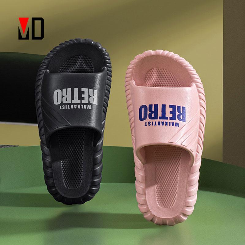 Mo Dou 2021 Summer Fashion Letters Slippers Couples Concise Screw Thread EVA Colorful Women Men Shoes Slides Flat With Sandals, Black
Mo Dou 2021 Summer Fashion Letters Slippers Couples Concise Screw Thread EVA Colorful Women Men Shoes Slides Flat With Sandals, Black