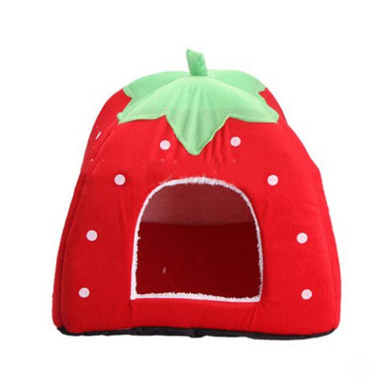 Cute Warm And Sweet Nest Foldable Pet House Dog Cat Strawberry Universal Bed Mats For Dogs Cats Kennel Pets Accessories Kennels & Pens
Cute Warm And Sweet Nest Foldable Pet House Dog Cat Strawberry Universal Bed Mats For Dogs Cats Kennel Pets Accessories Kennels & Pens