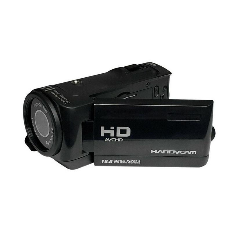 Digital Camcorder Camera Professional with Lens Microphone 1080P HD 16 Million Pixel Handheld DV Shoot