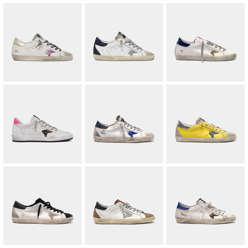Italian brand Golden sneakers Super Star classic white distressed dirty shoes goose designer Superstar men women casual shoes, #22
Italian brand Golden sneakers Super Star classic white distressed dirty shoes goose designer Superstar men women casual shoes, #22