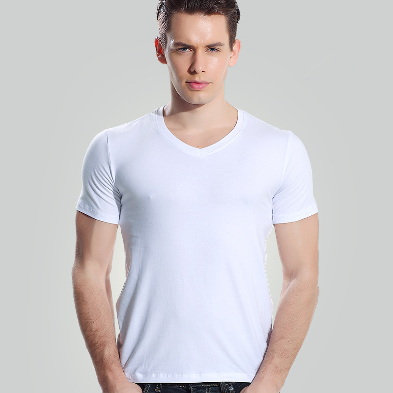 Summer New Men's T-shirt Short-sleeved Men V-neck Base Slim Fit Tops T-shirts For Male Tee Shirt Undershirt, Black-o
Summer New Men's T-shirt Short-sleeved Men V-neck Base Slim Fit Tops T-shirts For Male Tee Shirt Undershirt, Black-o