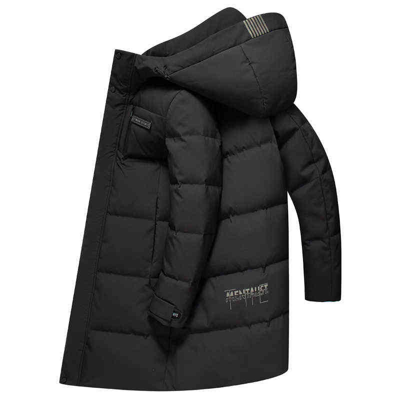 New Fashion Down Jacket Men's Long Puffer Jackets Thick Warm Winter 90% White Duck Down Coats Men Overcoat High Quality Parka Y1103, Red
New Fashion Down Jacket Men's Long Puffer Jackets Thick Warm Winter 90% White Duck Down Coats Men Overcoat High Quality Parka Y1103, Red