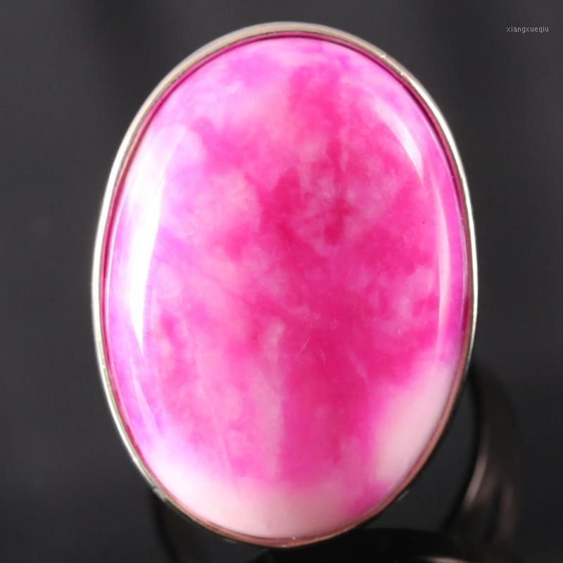 Cluster Rings 1Pcs Silver Color Women Men Wedding Ring Jewelry Gift Natural Stone Oval Beads Pink Jad Adjustable Finger Z110, Golden;silver
Cluster Rings 1Pcs Silver Color Women Men Wedding Ring Jewelry Gift Natural Stone Oval Beads Pink Jad Adjustable Finger Z110, Golden;silver