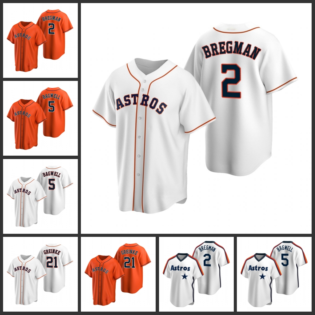 Houston Astros Men Alex Bregman Jeff Bagwell Zack Greinke Women Youth Jersey Houston Astros Men Alex Bregman Jeff Bagwell Zack Greinke Women Youth Jersey