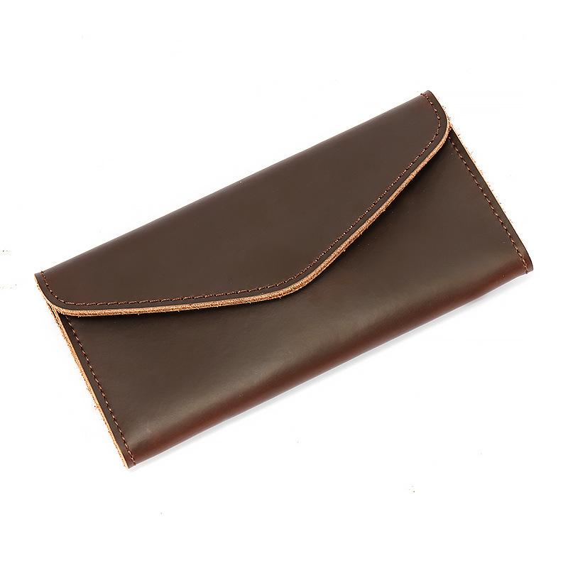 Wallets Vintage Crazy Horse Leather Phone Wallet Men Long Genuine Bag Card Holder Purse, Brown
Wallets Vintage Crazy Horse Leather Phone Wallet Men Long Genuine Bag Card Holder Purse, Brown