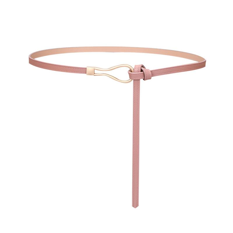 Belts 2021 Ladies Thin Belt Knotted Decoration Waist Fashion All-match White Small Temperament High Quality, Black;brown
Belts 2021 Ladies Thin Belt Knotted Decoration Waist Fashion All-match White Small Temperament High Quality, Black;brown