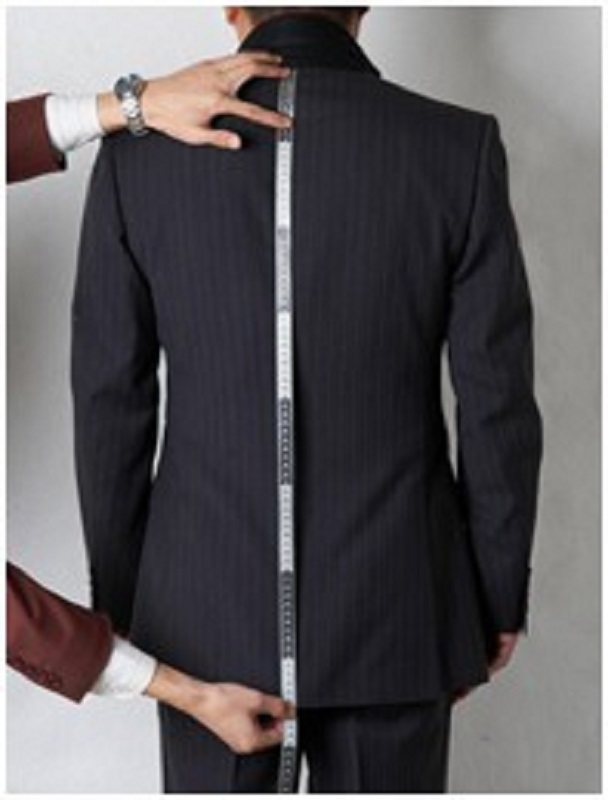 Houndstooth Design Men Suits Formal Casual Custom Made Fit Party Long Coat Real Image Handsome Double Breasted Jacket