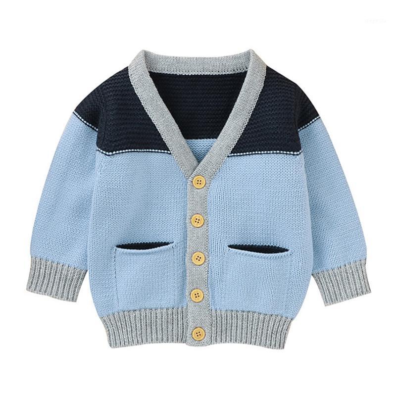 Jackets Born Baby Boy Clothes Patchwork V-neck Casual Knitted Cardigan Jacket Autumn Girl Kids Sweater, Blue;gray
Jackets Born Baby Boy Clothes Patchwork V-neck Casual Knitted Cardigan Jacket Autumn Girl Kids Sweater, Blue;gray