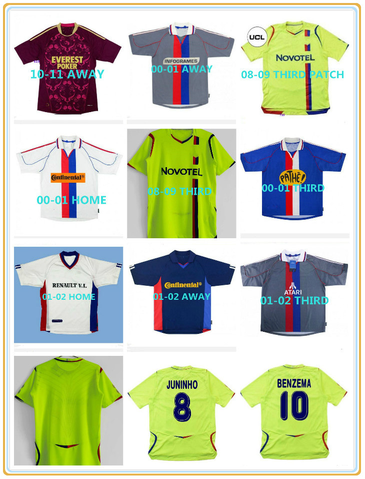 Retro Lyon soccer jersey 2000 2001 2008 2009 2010 2011 2012 2013 vintage Maillot de foot #8 JUNINHO classic football shirts 00 01 08 09 10 1, Black;yellow
Retro Lyon soccer jersey 2000 2001 2008 2009 2010 2011 2012 2013 vintage Maillot de foot #8 JUNINHO classic football shirts 00 01 08 09 10 1, Black;yellow