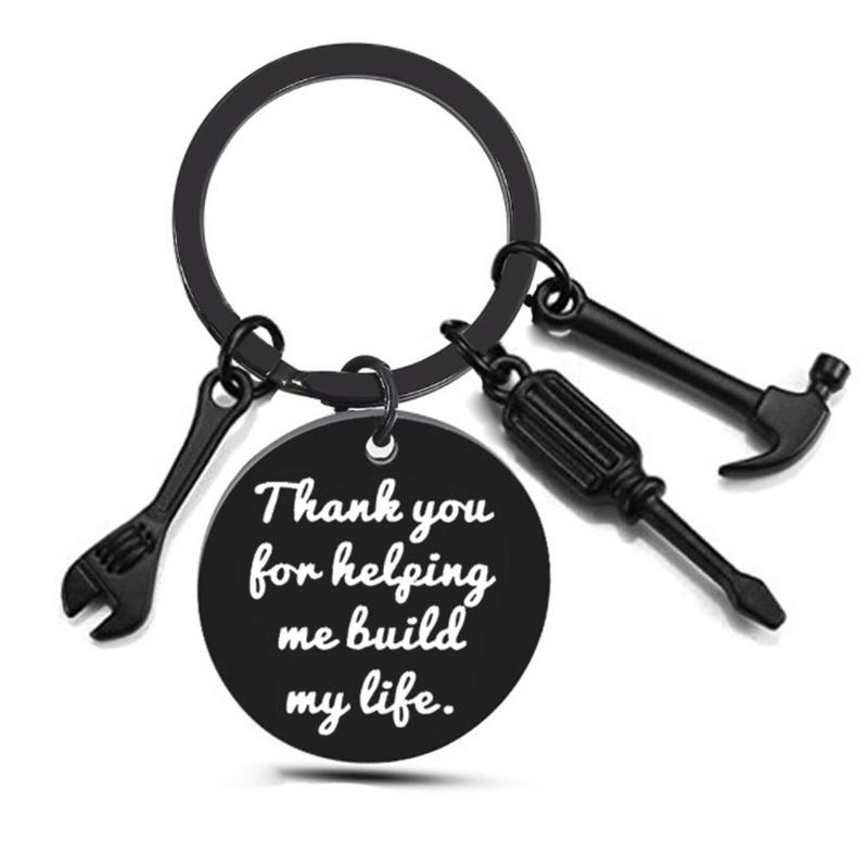 Keychains Tools Key Chain Hammer Screwdriver Wrench Keychain Dad Father's Day Gift Jewelry Ring
Keychains Tools Key Chain Hammer Screwdriver Wrench Keychain Dad Father's Day Gift Jewelry Ring