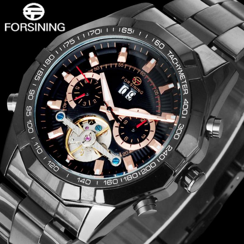 Wristwatches FORSINING Relogio Masculino 2021 Business Steel Strap Men'S Watch Auto Mechanical Tourbillion A812, Slivery;brown
Wristwatches FORSINING Relogio Masculino 2021 Business Steel Strap Men'S Watch Auto Mechanical Tourbillion A812, Slivery;brown