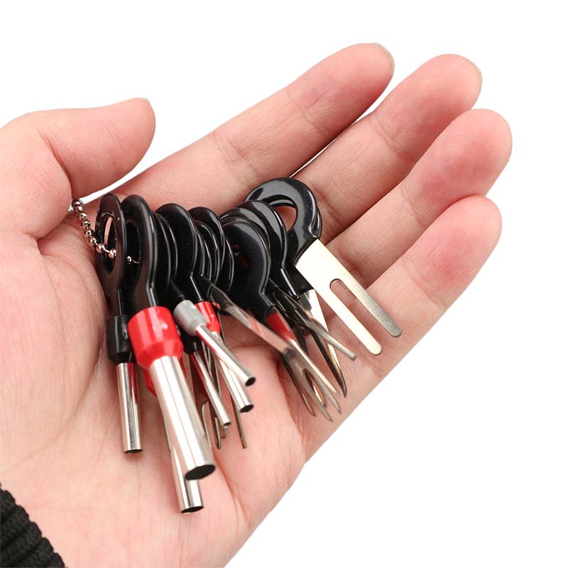 3/11/18/21/26/36pcs Car Terminal Removal Repairs Tool Kit Electrical Wiring Crimp Connector Pin Extractor Vehicle Electrico Repair Hand Tools