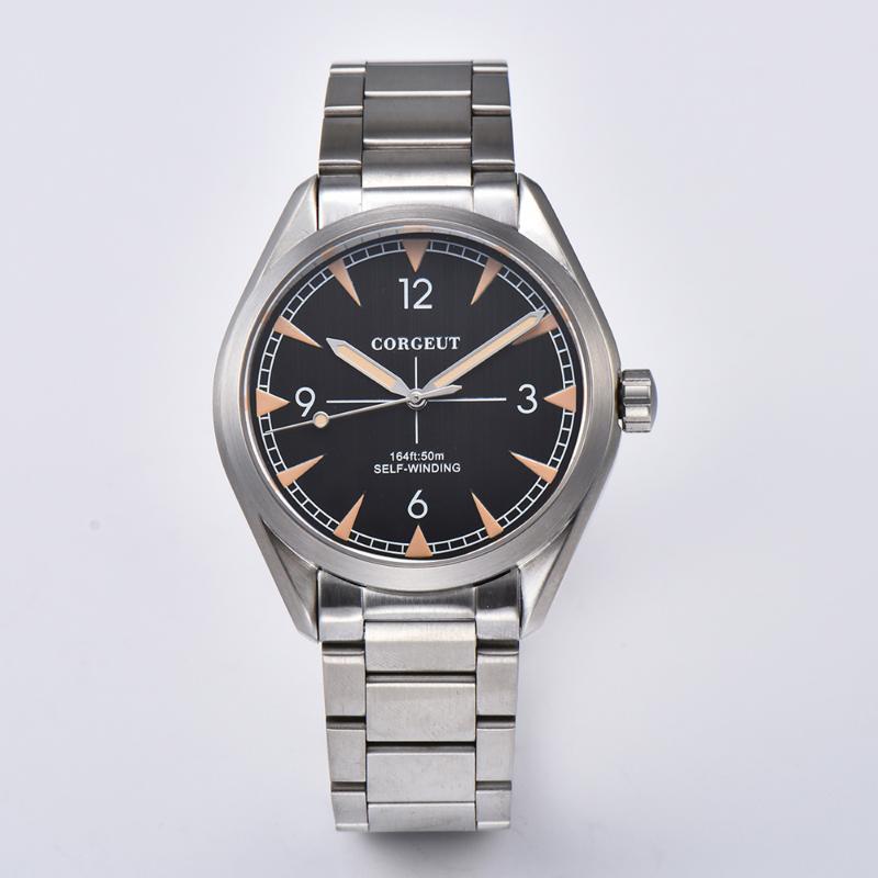 Wristwatches 41mm Miyota Watch Men Luxury Automatic Military Stainless Steel Luminous Waterproof Mechanical Male Wristwatch, No1
Wristwatches 41mm Miyota Watch Men Luxury Automatic Military Stainless Steel Luminous Waterproof Mechanical Male Wristwatch, No1