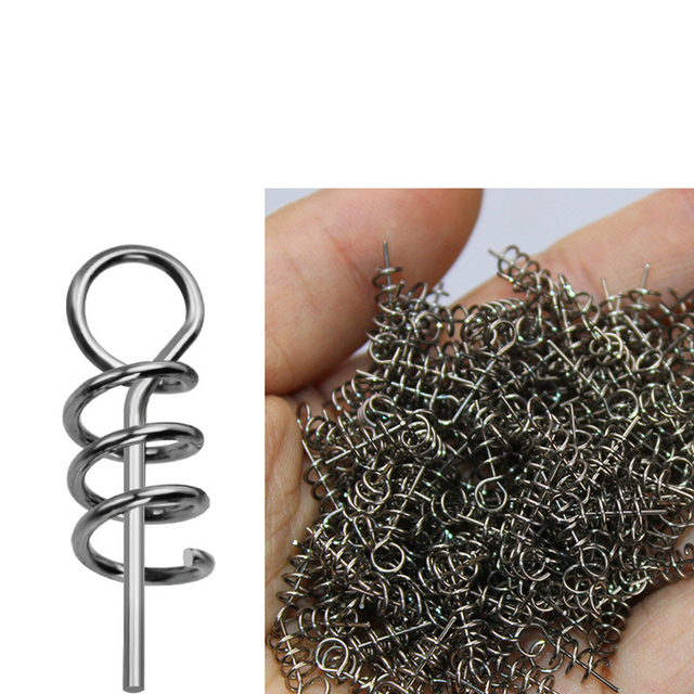 Sports FishingFishing s 50 Or 100PCS fishing / Tool Centering Fixed Latch Needle Spring Crank Twist Lock for Soft Lure/Bait/Worm/Grub
Sports FishingFishing s 50 Or 100PCS fishing / Tool Centering Fixed Latch Needle Spring Crank Twist Lock for Soft Lure/Bait/Worm/Grub