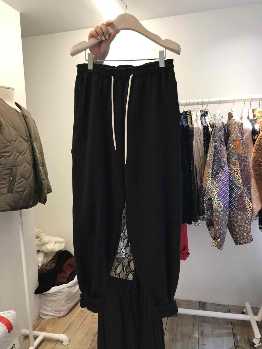 Nomikuma Spring Women Sweatpants Korean Drawstring Lace Up Stretch High Waist Long Trousers Causal Solid Harem Pants 6E050 210427