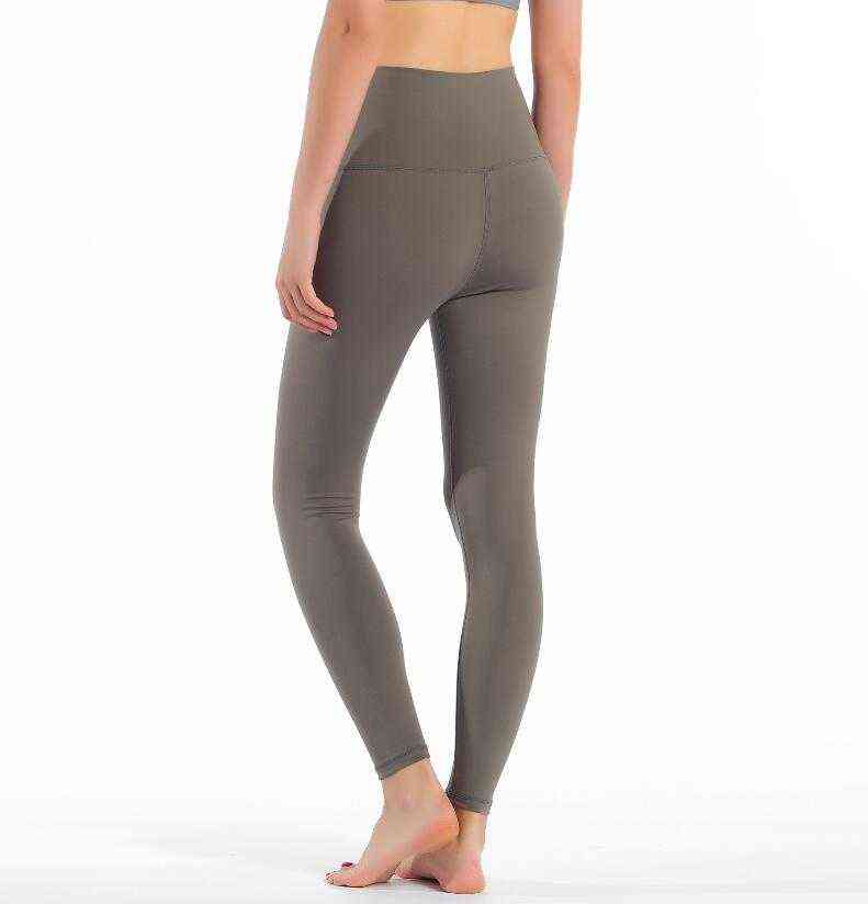 High waist skinny pants Casual Fashion 7/8 Tummy Control Leggings Ankle-Length 4-way Stretch 211115