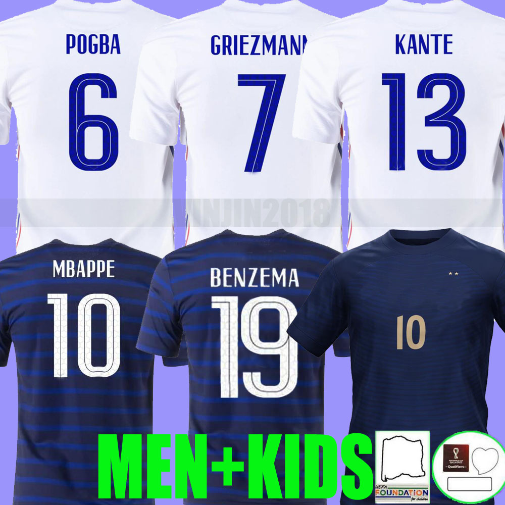 2022 france soccer jerseys BENZEMA MBAPPE GRIEZMANN POGBA 21 22 national league final francia maillot de foot varane Football shirts kante tops goalkeeper, 2022 home+patch
2022 france soccer jerseys BENZEMA MBAPPE GRIEZMANN POGBA 21 22 national league final francia maillot de foot varane Football shirts kante tops goalkeeper, 2022 home+patch