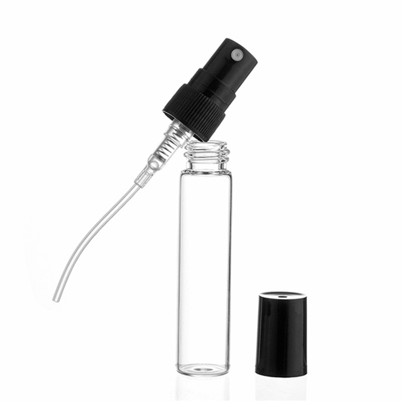 Empty 2ml 3ml 5ml 10ml small glass spray bottles vial mini sample perfume sprayer bottle on promotion
Empty 2ml 3ml 5ml 10ml small glass spray bottles vial mini sample perfume sprayer bottle on promotion