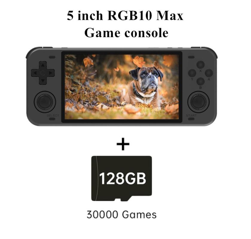 Portable Game Players RGB10 Max Handheld Console 5-inch IPS RK3326 Chip 3D Joystick 128G 30000 Games With Wifi PS1 N64 Video Retro Player
Portable Game Players RGB10 Max Handheld Console 5-inch IPS RK3326 Chip 3D Joystick 128G 30000 Games With Wifi PS1 N64 Video Retro Player