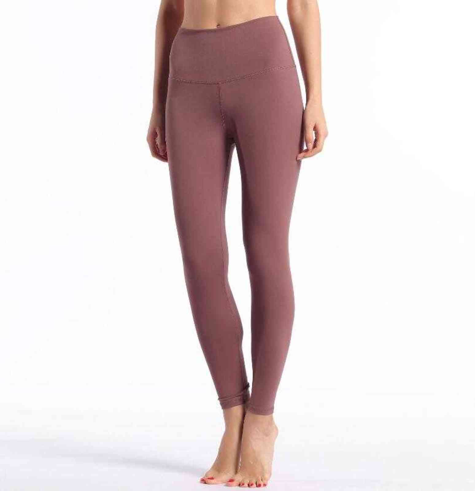 High waist skinny pants Casual Fashion 7/8 Tummy Control Leggings Ankle-Length 4-way Stretch 211115