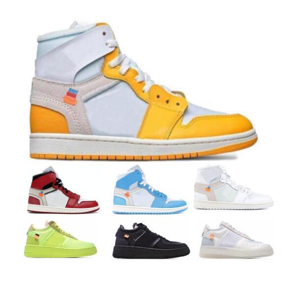 Men Women Jumpman 1 1s Off Basketball Shoes Sneakers High OG UNC Chicago Low Top MCA Moma Blue 2.0 Tenis Trainers Shoe, Yellow
Men Women Jumpman 1 1s Off Basketball Shoes Sneakers High OG UNC Chicago Low Top MCA Moma Blue 2.0 Tenis Trainers Shoe, Yellow