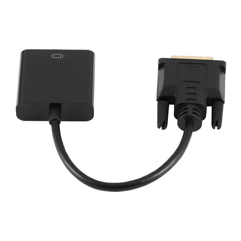 Full Hd 1080P DVI-D To Vga Active Adapter Converter Cable 24 +1Pin Male To 15Pin Female Monitor cable For Pc Video Card