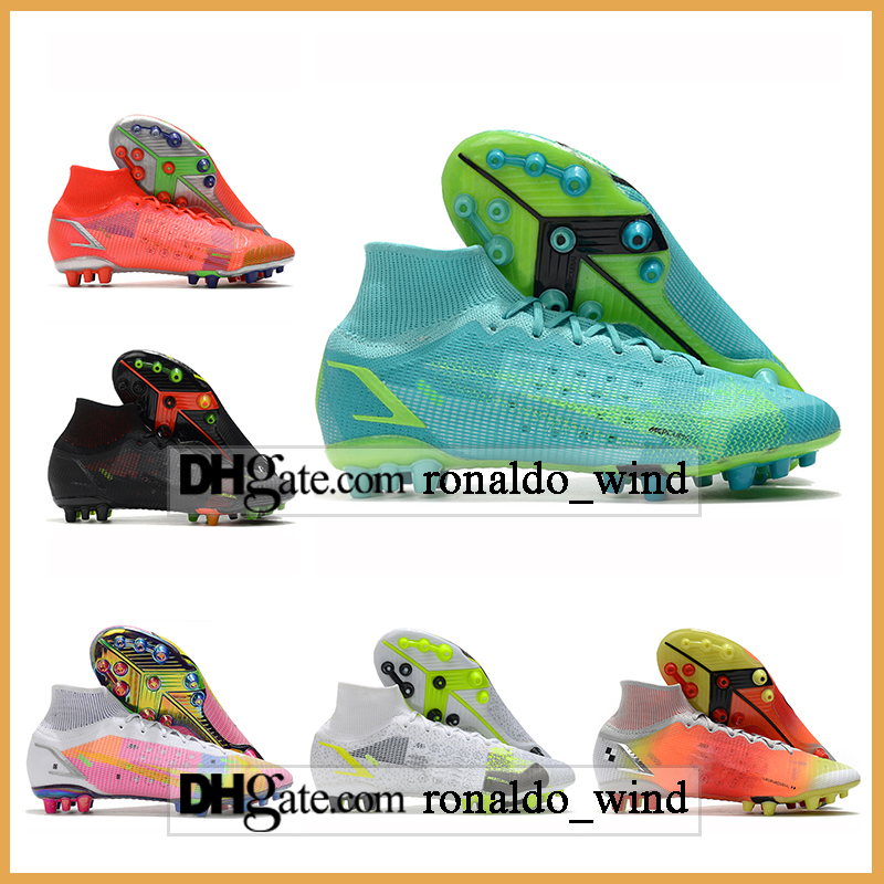 GIFT BAG Mens High Ankle Football Boots CR7 Mercurial Superfly 8 VIII Elite AG Cleats Outdoor Superflys 14 XIV Neymar ACC Soccer Shoes, Color 1
GIFT BAG Mens High Ankle Football Boots CR7 Mercurial Superfly 8 VIII Elite AG Cleats Outdoor Superflys 14 XIV Neymar ACC Soccer Shoes, Color 1